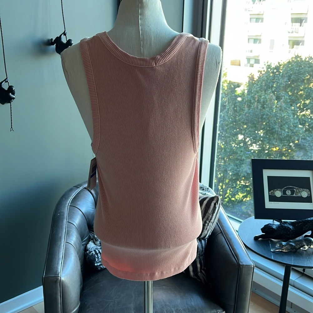 New AGOLDE Poppy Tank in Grapefruit Size XL - Picture 4 of 6